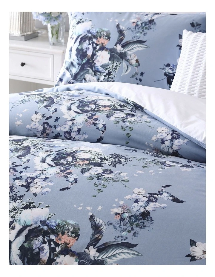 Private Collection Milena Quilt Cover Set Sky 6 Private Collection Milena Quilt Cover Set Sky - Image 4