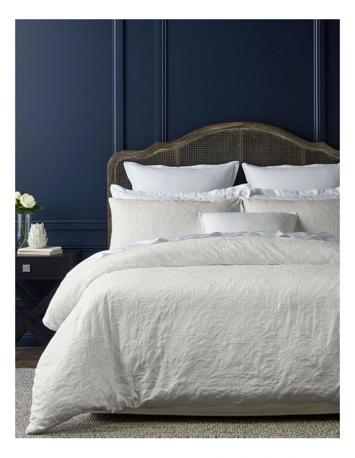 Heritage Frederika Quilt Cover Set Creme 3 Heritage Frederika Quilt Cover Set Creme