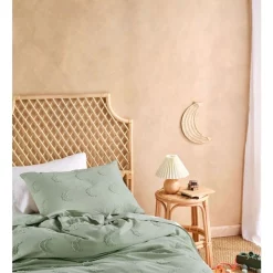 Alternative view of Linen House Kids Moon Gaze Quilt Cover Set In Wasabi