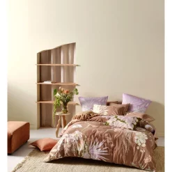 Linen House Bobbi Quilt Cover Set In Clay