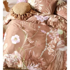Alternative view of Linen House Bobbi Quilt Cover Set In Clay