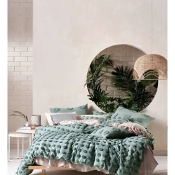 Linen House Haze Quilt Cover Set Surf
