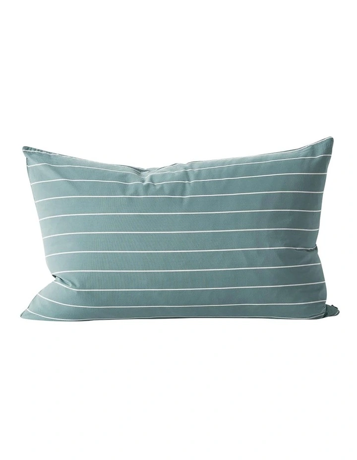 Aura Home French Stripe Bedlinen Collection In Atlantic 7 Aura Home French Stripe Bedlinen Collection In Atlantic - Image 5
