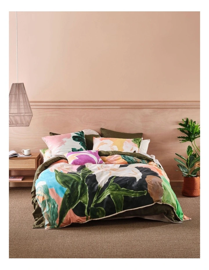 Linen House Sanchez Quilt Cover Set Multicolour 3 Linen House Sanchez Quilt Cover Set Multicolour