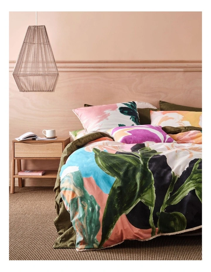 Linen House Sanchez Quilt Cover Set Multicolour 4 Linen House Sanchez Quilt Cover Set Multicolour - Image 2