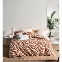 Linen House Tourelles Quilt Cover Set Paprika