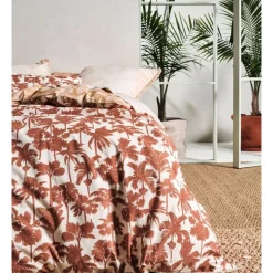 Alternative view of Linen House Tourelles Quilt Cover Set Paprika