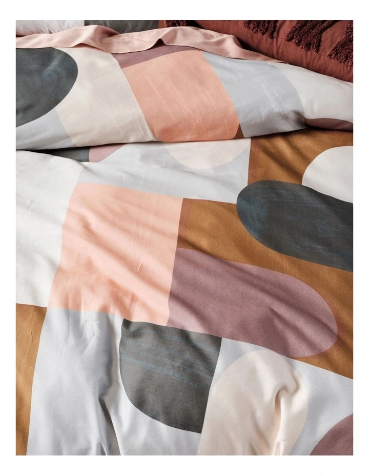 Linen House Blanche Quilt Cover Set Dusk 5 Linen House Blanche Quilt Cover Set Dusk - Image 3