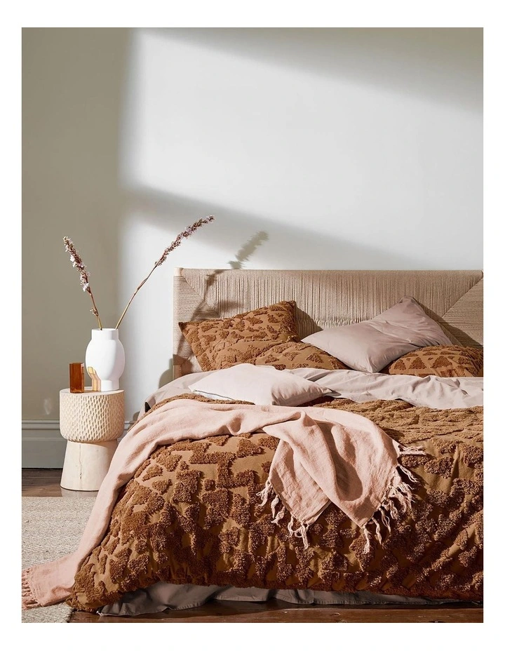 Aura Home Maya Bedlinen Collection In Caramel 3 Aura Home Maya Bedlinen Collection In Caramel