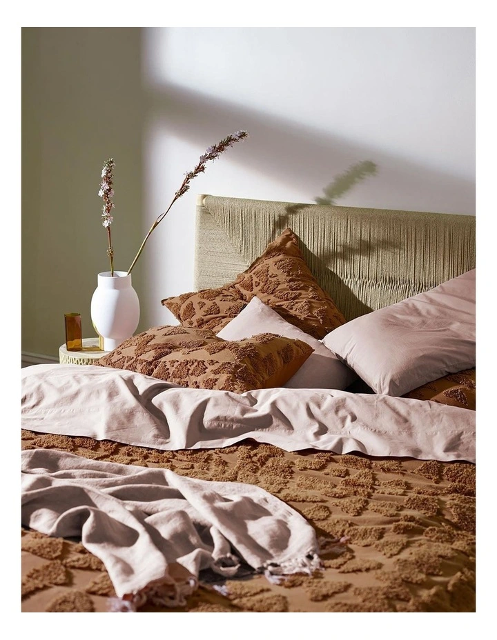Aura Home Maya Bedlinen Collection In Caramel 4 Aura Home Maya Bedlinen Collection In Caramel - Image 2