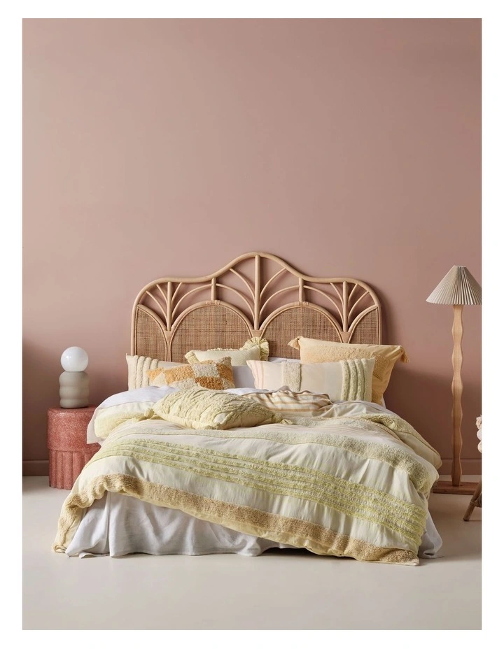 Linen House Briony Quilt Cover Set In Lemon 3 Linen House Briony Quilt Cover Set In Lemon