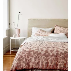 Alternative view of Aura Home Maya Bedlinen Collection In Rosewater