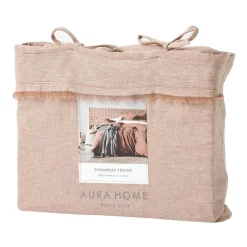 Aura Home Chambray Fringe Bedlinen Collection In Hazelnut 9 Aura Home Chambray Fringe Bedlinen Collection In Hazelnut -Sheridan Sales Store unnamed file 1735