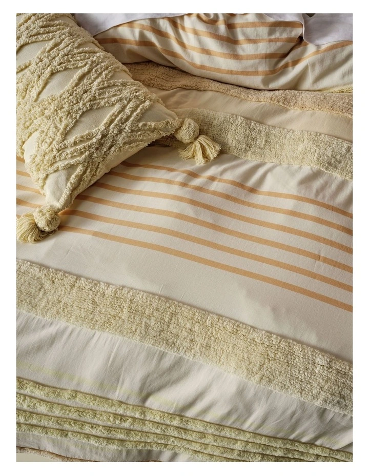 Linen House Briony Quilt Cover Set In Lemon 6 Linen House Briony Quilt Cover Set In Lemon - Image 4
