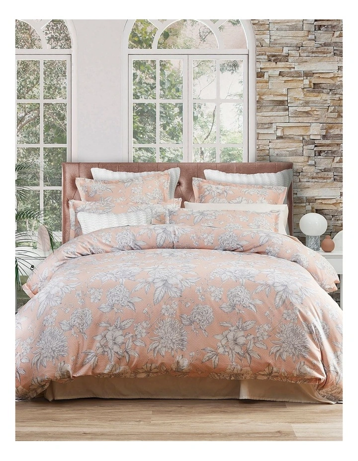 Private Collection Thornleigh Quilt Cover Set Pink 3 Private Collection Thornleigh Quilt Cover Set Pink