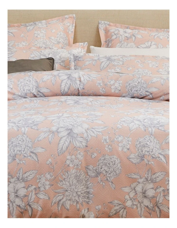 Private Collection Thornleigh Quilt Cover Set Pink 5 Private Collection Thornleigh Quilt Cover Set Pink - Image 3
