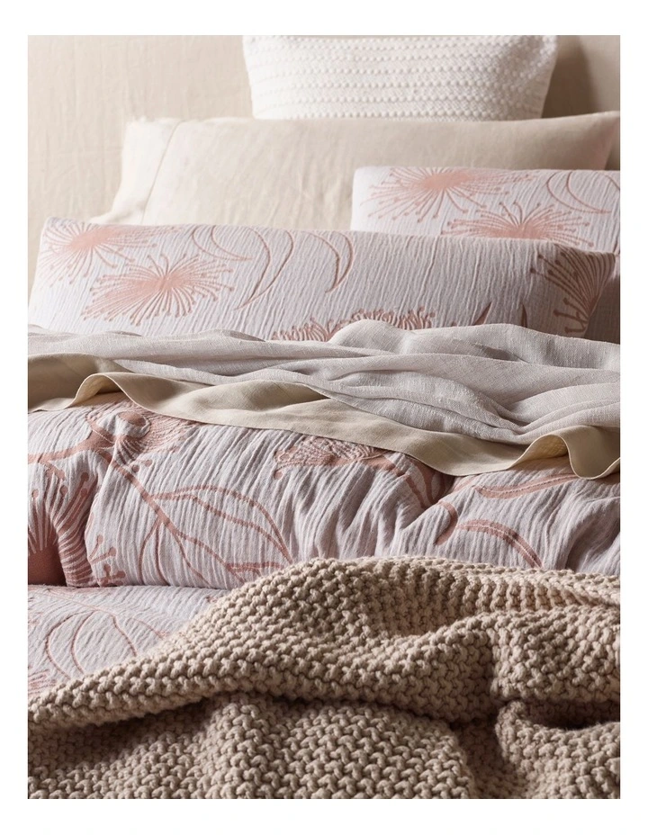 Australian House & Garden Mindil Quilt Cover White 4 Australian House & Garden Mindil Quilt Cover White - Image 2