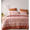 Vue Grayson Cotton Quilt Cover Set Brick Pink -Sheridan Sales Store unnamed file 1789