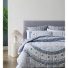 Private Collection Olani Quilt Cover Set Blue