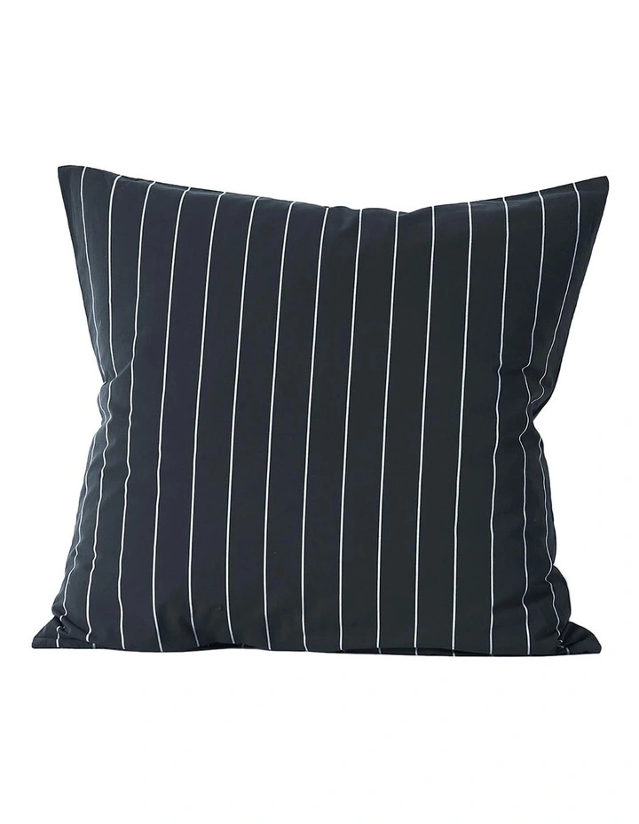 Aura Home French Stripe Bedlinen Collection In Steel 7 Aura Home French Stripe Bedlinen Collection In Steel - Image 5