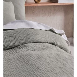 Alternative view of Linen House Elysian Quilt Cover Set In Sage