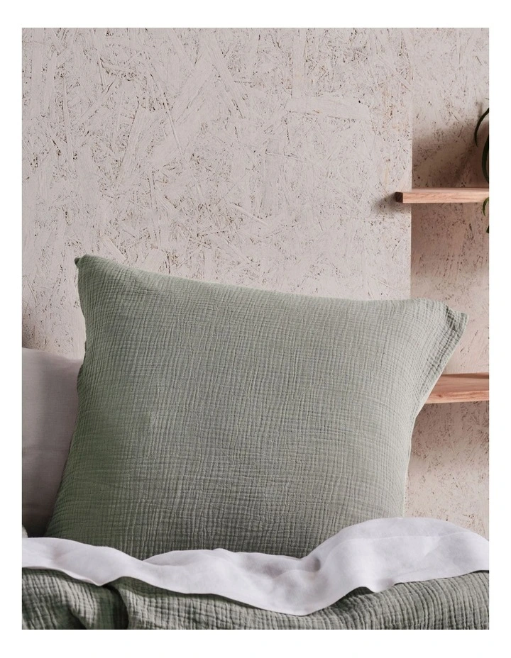 Linen House Elysian Quilt Cover Set In Sage 6 Linen House Elysian Quilt Cover Set In Sage - Image 4
