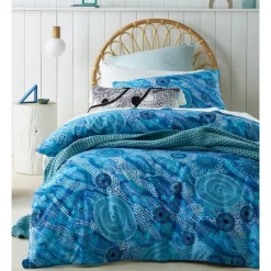 Emma Stenhouse Reef Quilt Cover Set In Multi