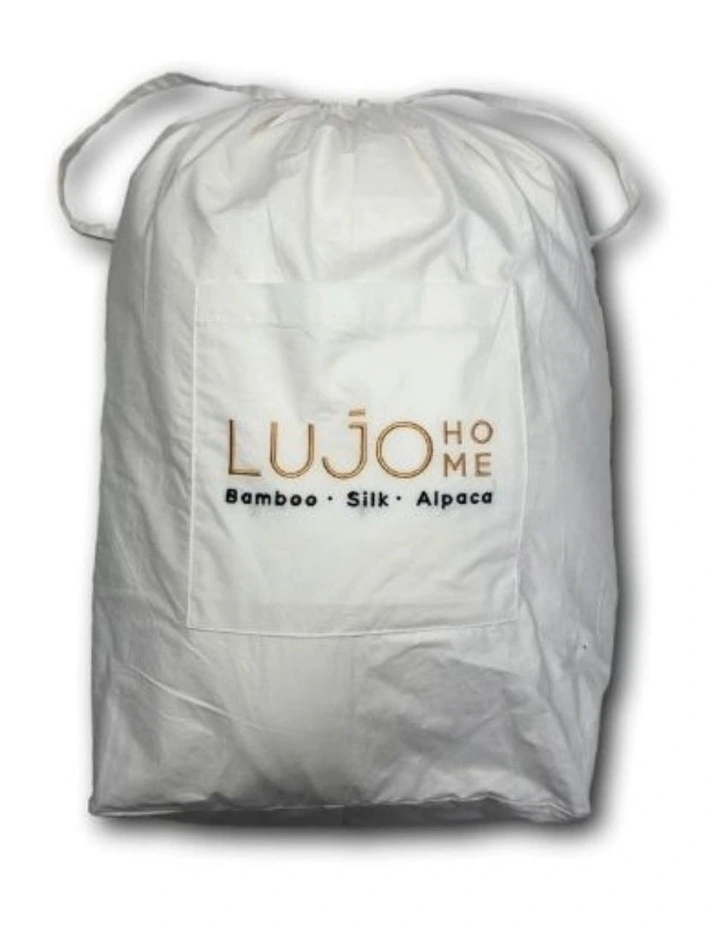 Lujo Home Mulberry Silk Mid To Winter Quilt White 3 Lujo Home Mulberry Silk Mid To Winter Quilt White