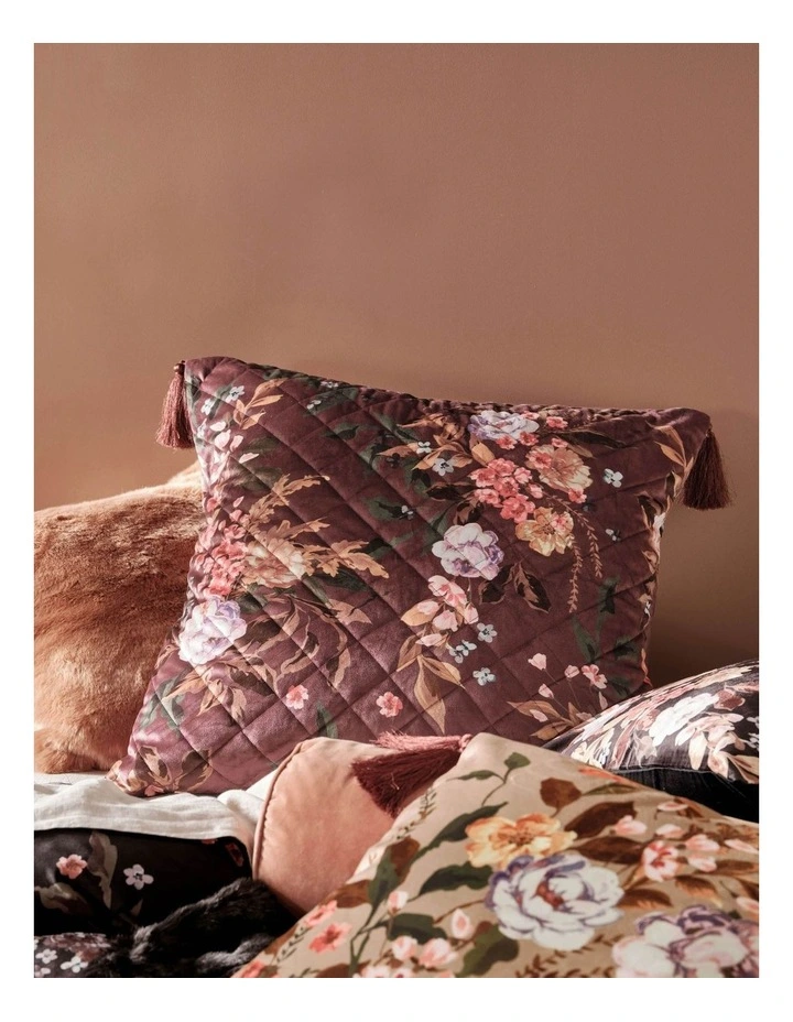 Linen House Cecilia Quilt Cover Set Brandy 4 Linen House Cecilia Quilt Cover Set Brandy - Image 2