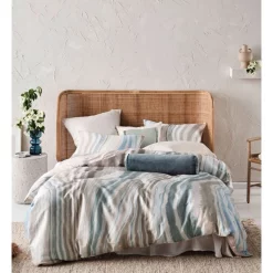 Linen House San Diego Quilt Cover Set In Storm