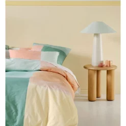 Alternative view of Linen House Mattoni Quilt Cover Set In Multi