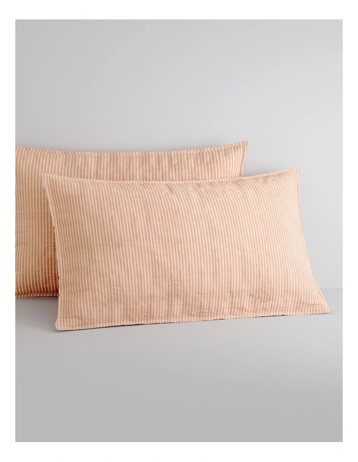 Sheridan Reilly Stripe Quilt Cover Set In Marmalade 5 Sheridan Reilly Stripe Quilt Cover Set In Marmalade - Image 3