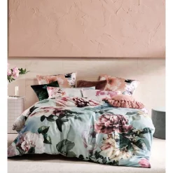Linen House Julieta Quilt Cover Set In Arctic