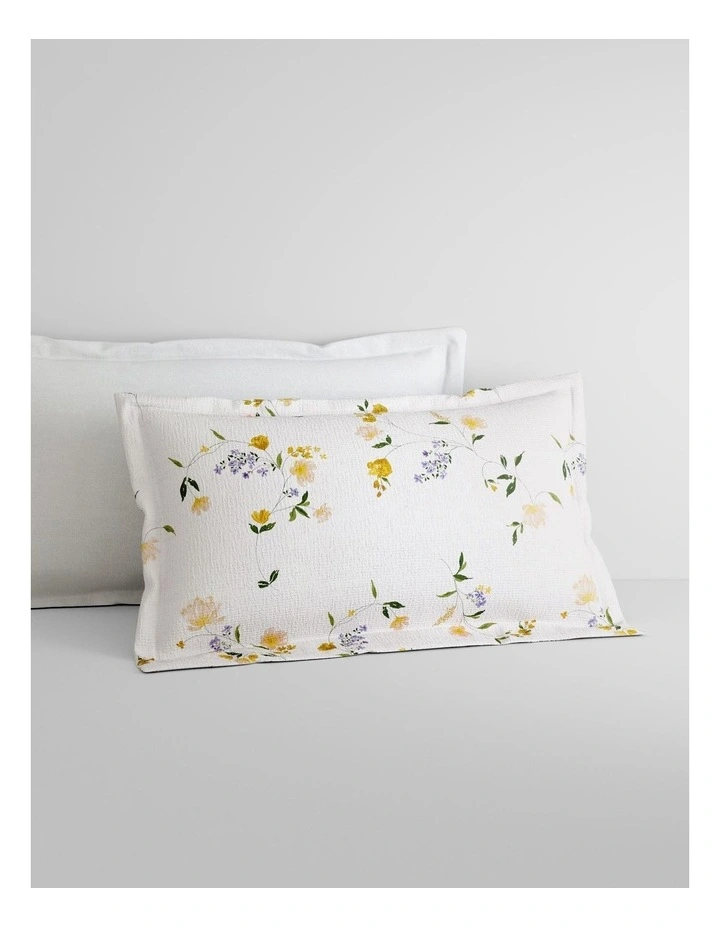 Sheridan Cason Tailored Quilt Cover In White Multi 5 Sheridan Cason Tailored Quilt Cover In White Multi - Image 3