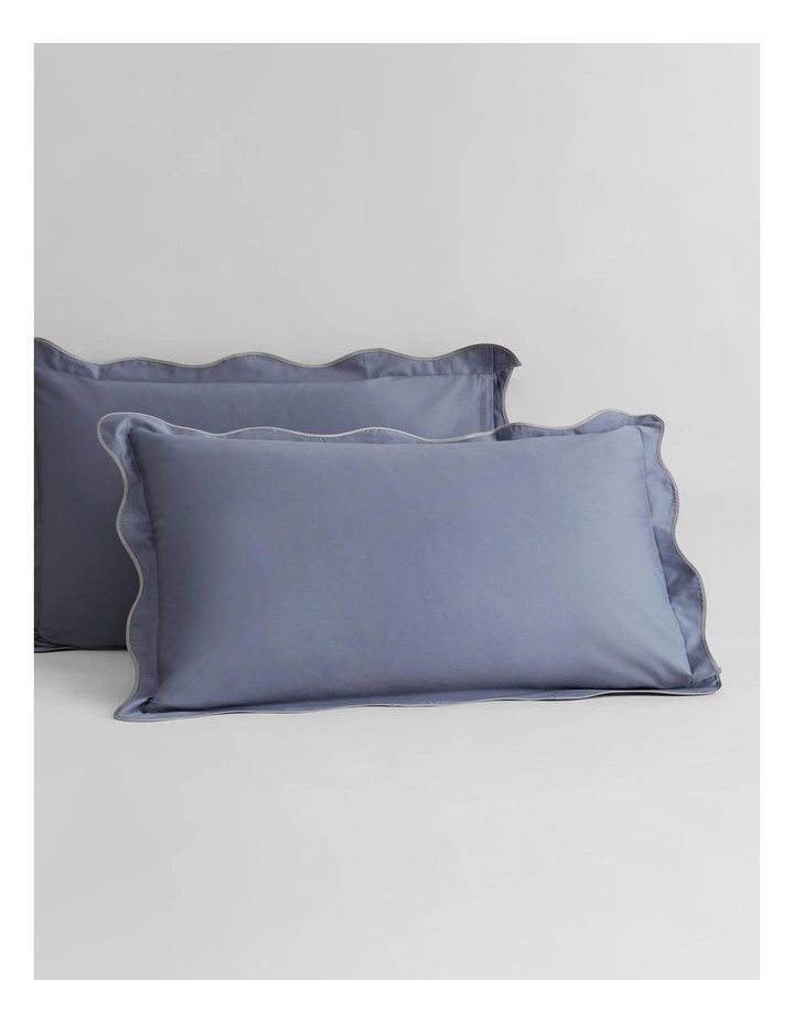 Sheridan Tamber Tailored Quilt Cover In Smokey Blue 5 Sheridan Tamber Tailored Quilt Cover In Smokey Blue - Image 3