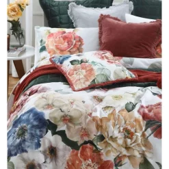 Alternative view of M.M Linen Blooming Quilt Cover Set Multicolour