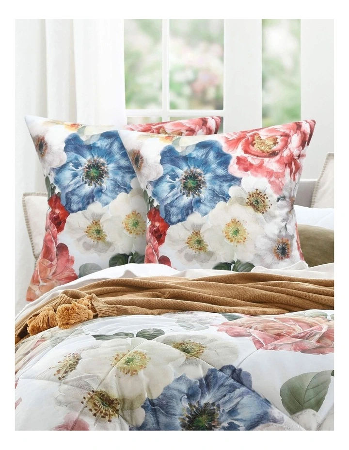 M.M Linen Blooming Quilt Cover Set Multicolour 5 M.M Linen Blooming Quilt Cover Set Multicolour - Image 3