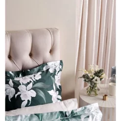 Grace By Linen House Cattleya Quilt Cover Set Aqua -Sheridan Sales Store unnamed file 1985