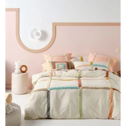 Linen House Arezzo Quilt Cover Set In Multi