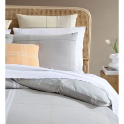 Alternative view of Linen House Cobain Quilt Cover Set Mineral