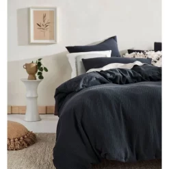 Alternative view of Linen House Elysian Quilt Cover Set In Ink
