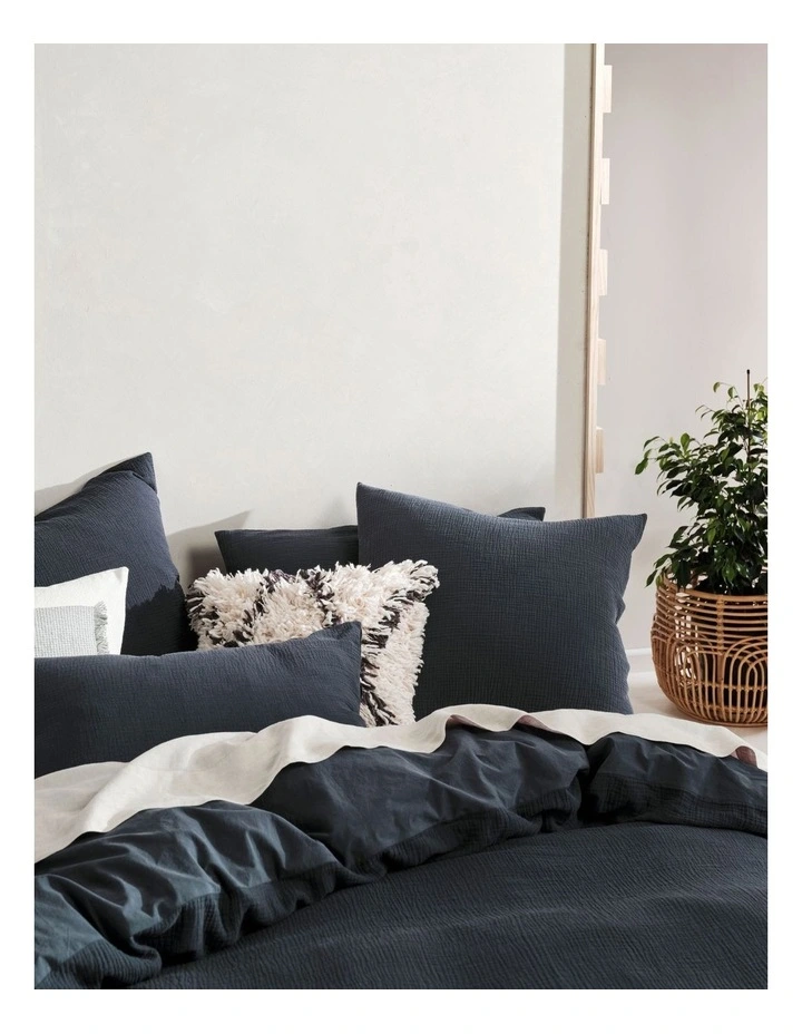 Linen House Elysian Quilt Cover Set In Ink 5 Linen House Elysian Quilt Cover Set In Ink - Image 3