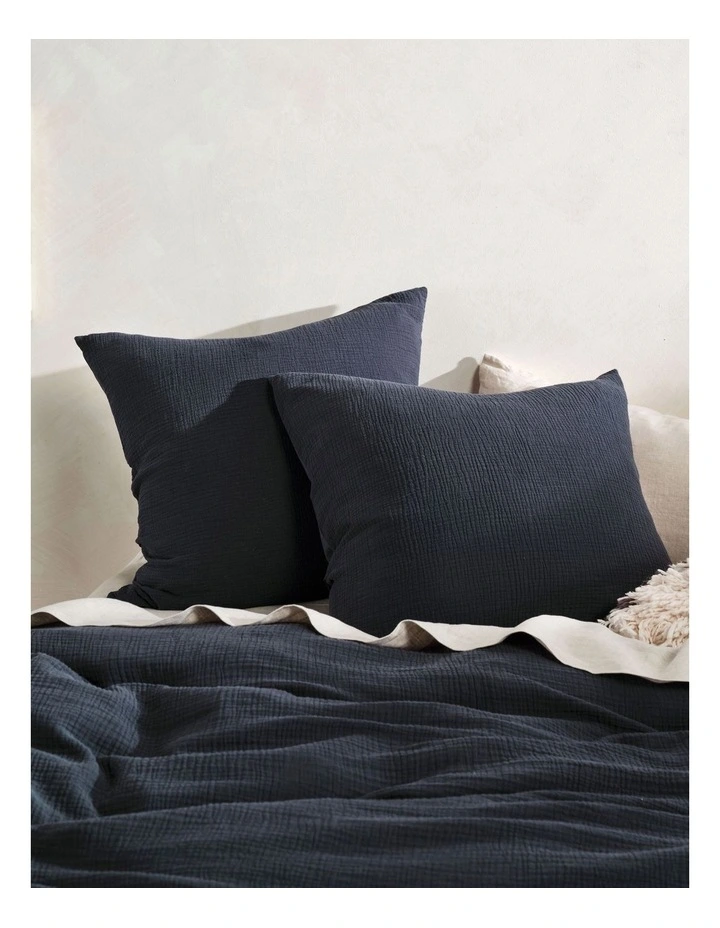 Linen House Elysian Quilt Cover Set In Ink 8 Linen House Elysian Quilt Cover Set In Ink - Image 6