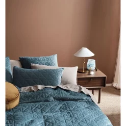 Alternative view of Linen House Heath Quilt Cover Set Teal