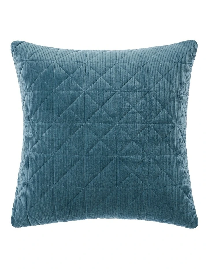 Linen House Heath Quilt Cover Set Teal 6 Linen House Heath Quilt Cover Set Teal - Image 4