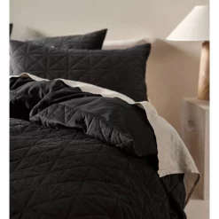 Linen House Heath Quilt Cover Set Black 13 Linen House Heath Quilt Cover Set Black -Sheridan Sales Store unnamed file 2038