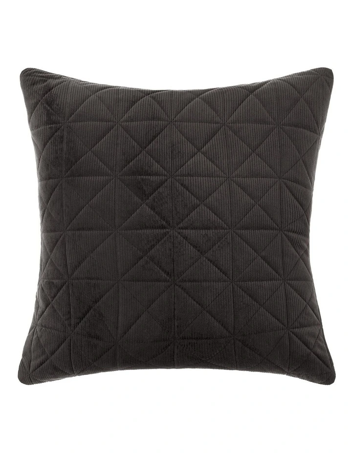 Linen House Heath Quilt Cover Set Black 8 Linen House Heath Quilt Cover Set Black - Image 6