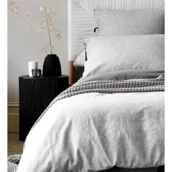Alternative view of Aura Home Oxford Bedlinen Collection In Black