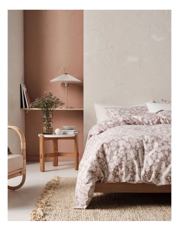 Linen House Brea Quilt Cover Set In Dusk 3 Linen House Brea Quilt Cover Set In Dusk - Image 2