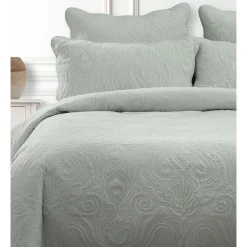 Martha Stewart Gabriella Coverlet 240 X260cm In Sage 10 Martha Stewart Gabriella Coverlet 240 X260cm In Sage -Sheridan Sales Store unnamed file 2082